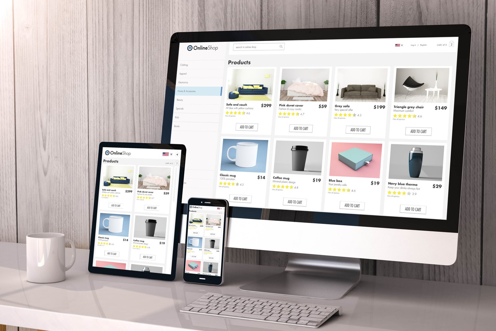 female doctor using mobile phone play social media in office.